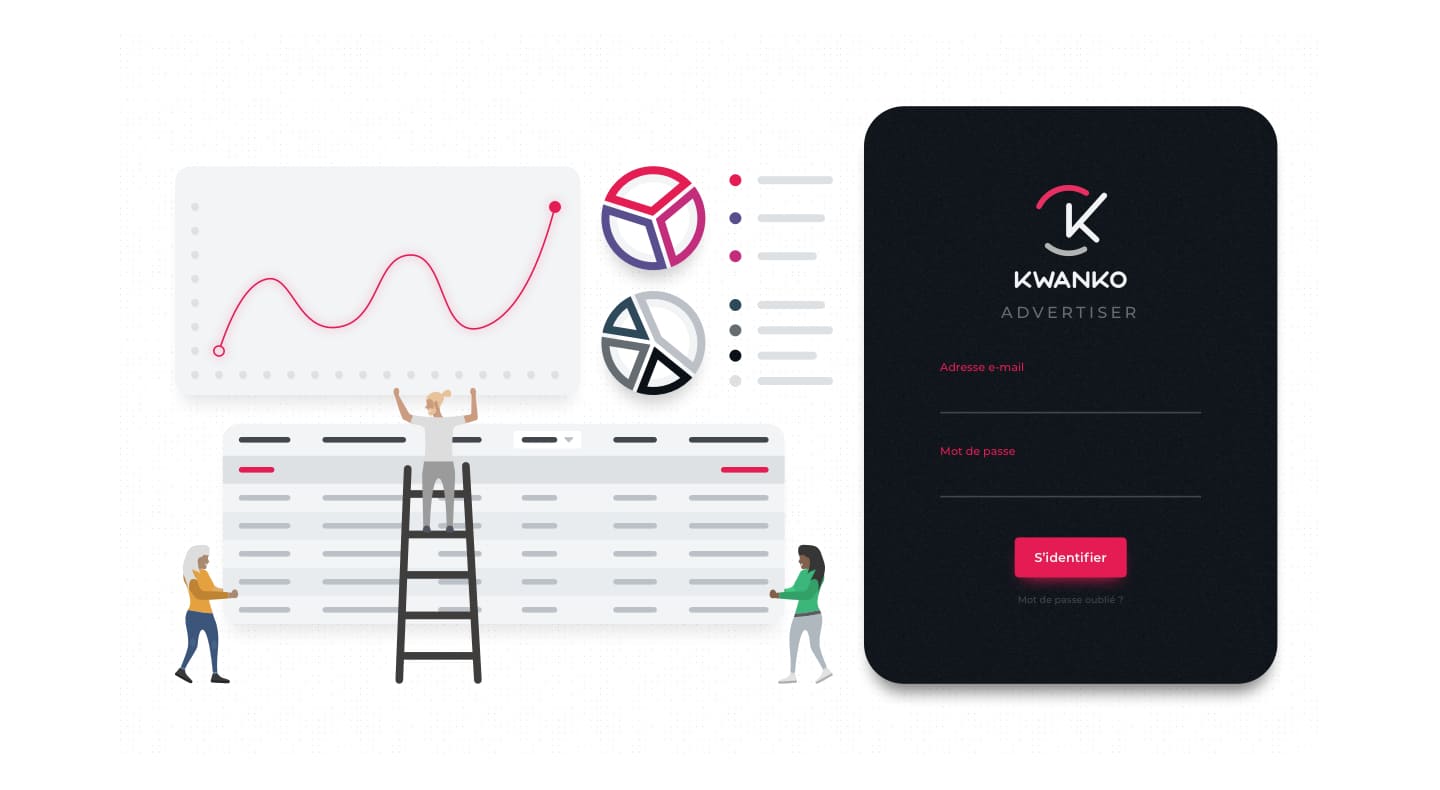 Kwanko log-in illustration