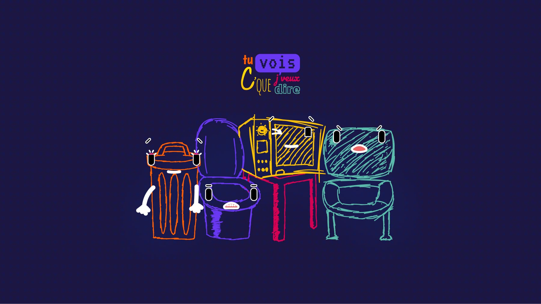 Tu vois c'que j'veux dire project illustration